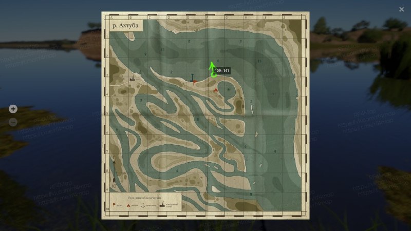 Улов (Синец) на трофей в RF4