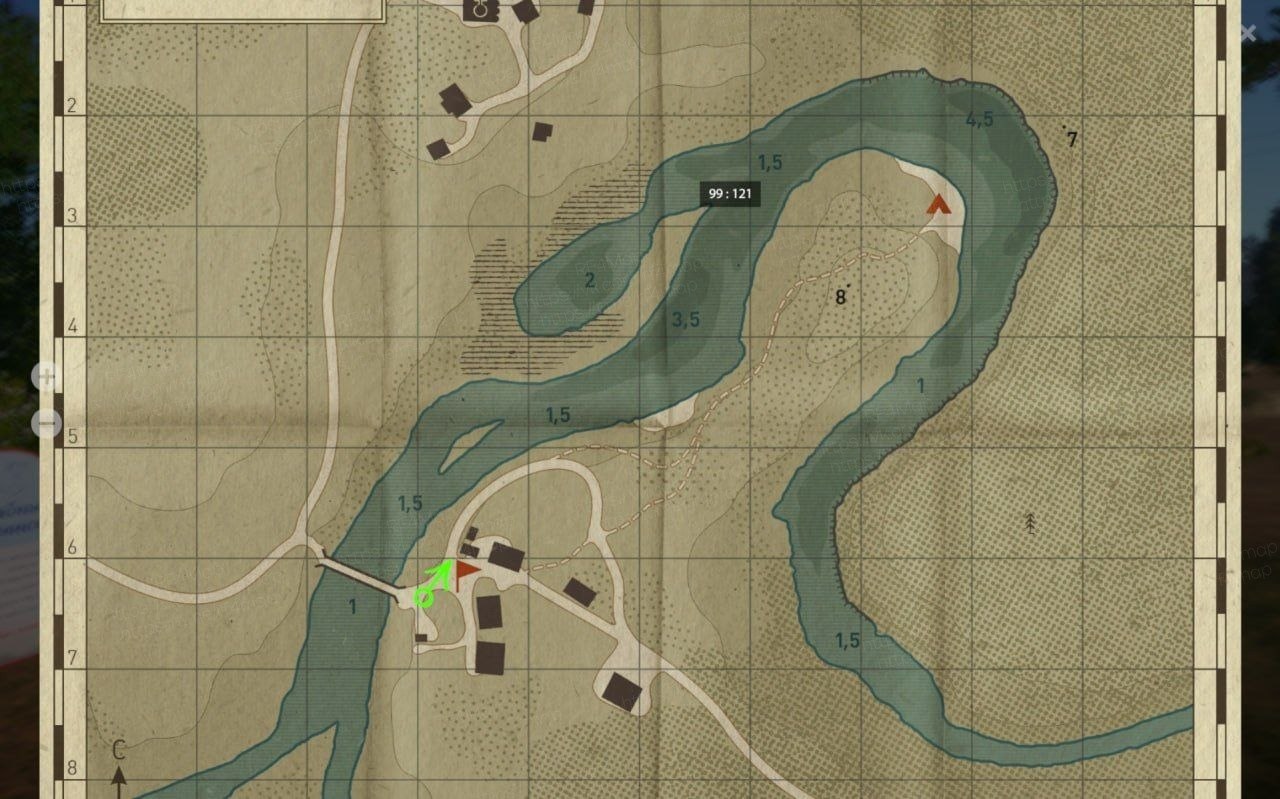 Улов (Ёрш-носарь) на трофей в RF4